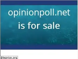 Sites similar to opinionpoll.net