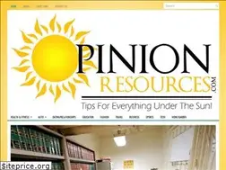 Sites similar to opinionresources.com