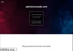 Sites similar to opinionscanada.com