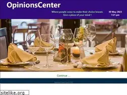 Sites similar to opinionscenter.com