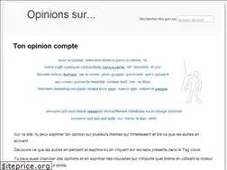 Sites similar to opinionssur.com