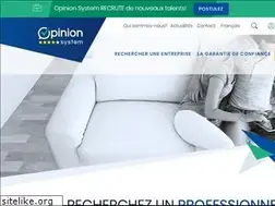 Sites similar to opinionsystem.fr