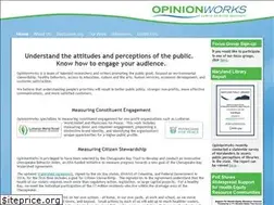 Sites similar to opinionworks.com