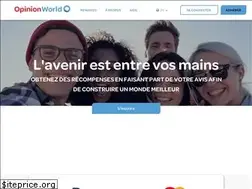 Sites similar to opinionworld.be