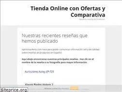 Sites similar to opinionyoferta.com