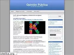 Sites similar to opiniopublica.wordpress.com