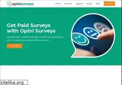 Sites similar to opinisurveys.com