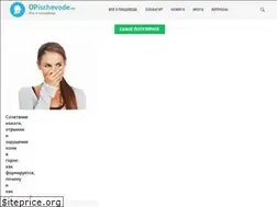 Sites similar to opischevode.ru