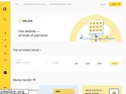Sites similar to oplata.com