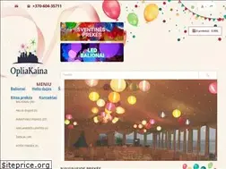 Sites similar to opliakaina.lt