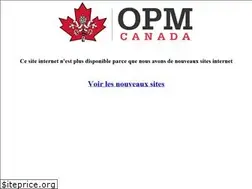 Sites similar to opmcanada.ca