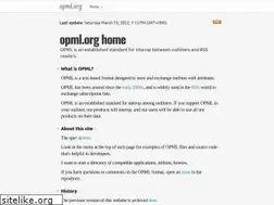 Sites similar to opml.org