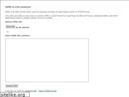 Sites similar to opml2csv.com