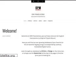Sites similar to opmtranslations.wordpress.com