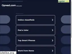 Sites similar to opnext.com