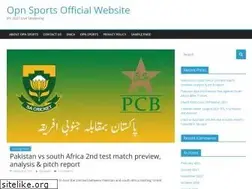 Sites similar to opnsports.pk