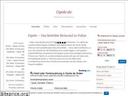 Sites similar to opole.de