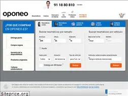 Sites similar to oponeo.es