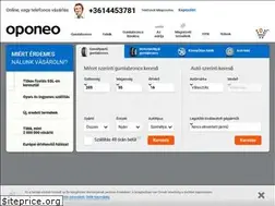Sites similar to oponeo.hu