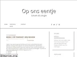 Sites similar to oponseentje.blogspot.com