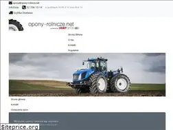 Sites similar to opony-rolnicze.net