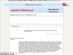Sites similar to opony-rolnicze.pl