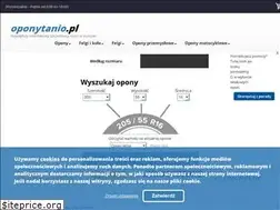Sites similar to oponytanio.pl