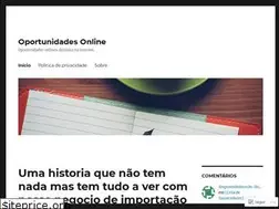 Sites similar to oportunidadeonline300.wordpress.com