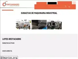 Sites similar to oportunidadesindustriales.com