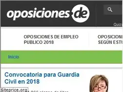 Sites similar to oposiciones.de