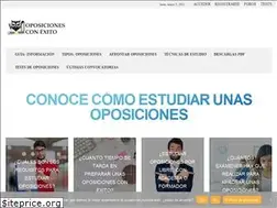 Sites similar to oposicionesconexito.com