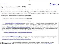 Sites similar to oposicionescorreos.info