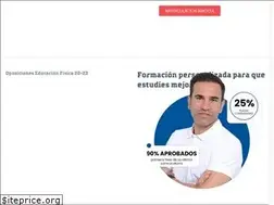 Sites similar to oposicioneseducacionfisica.es