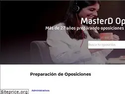 Sites similar to oposicionesmasterd.es