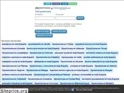 Sites similar to oposicionesyconcursos.es