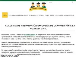 Sites similar to opositoresguardiacivil.com