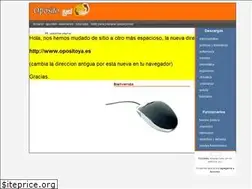 Sites similar to opositoya.50webs.com