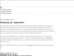 Sites similar to oppenheim.de