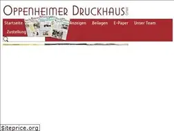Sites similar to oppenheimer-druckhaus.de