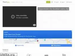 Sites similar to oppettider.net