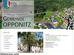 Sites similar to opponitz.gv.at