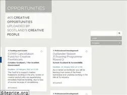 Sites similar to opportunities.creativescotland.com