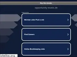 Sites similar to opportunity-music.de