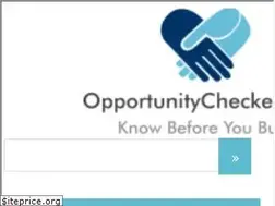 Sites similar to opportunitychecker.com