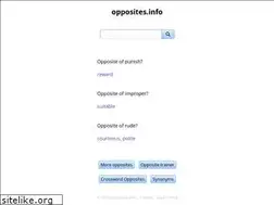 Sites similar to opposites.info