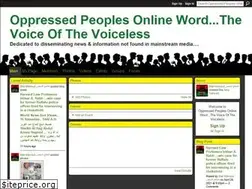 Sites similar to oppressedpeoplesonlineword.ning.com