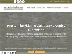 Sites similar to oprawiebudowlanym.pl