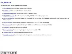 Sites similar to opreturn.org