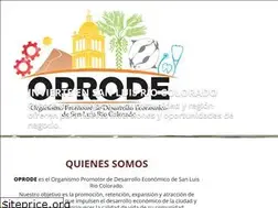 Sites similar to oprode.gob.mx