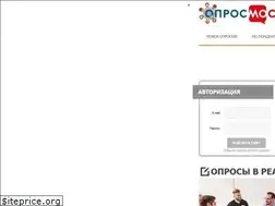 Sites similar to oprosmoskva.ru